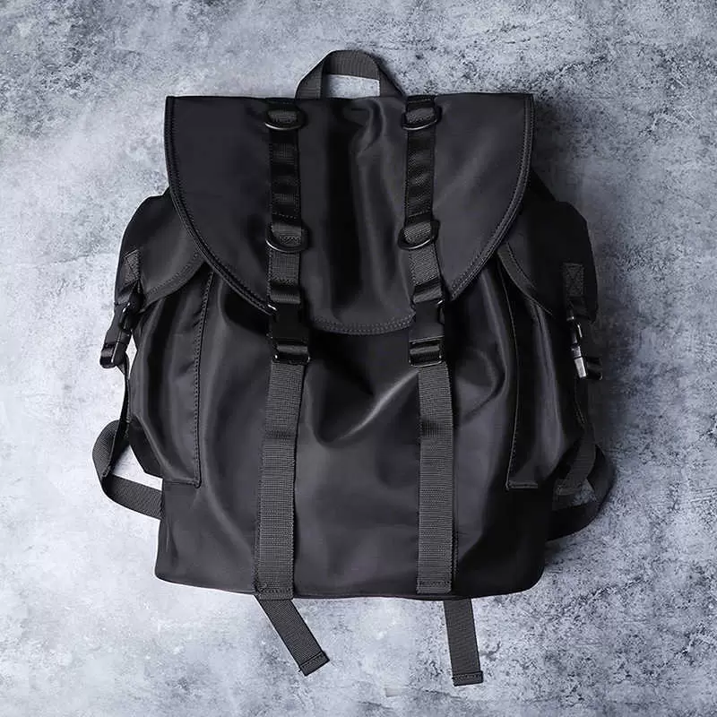 Suitcases Street Large Capacity Travel Double Shoulder Bag Backpack Men's Schoolbag Fashion Trend Women