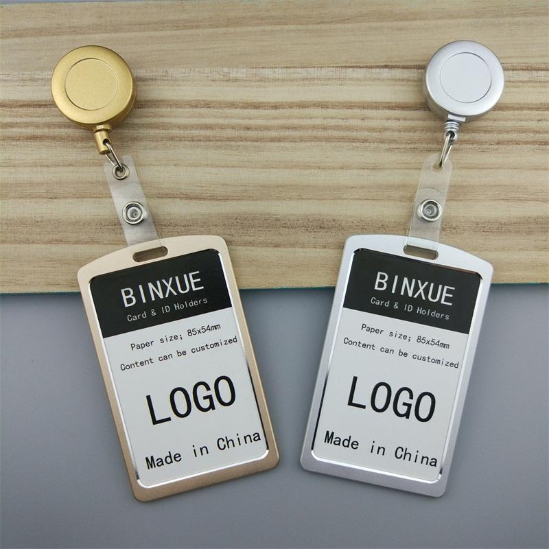 Card Holders BINXUE Nonferrous Metal Employee ID Cover Card,ID Holder,Work Card,identification Label Badge Edge Easy To Buckle, Silver
Card Holders BINXUE Nonferrous Metal Employee ID Cover Card,ID Holder,Work Card,identification Label Badge Edge Easy To Buckle, Silver