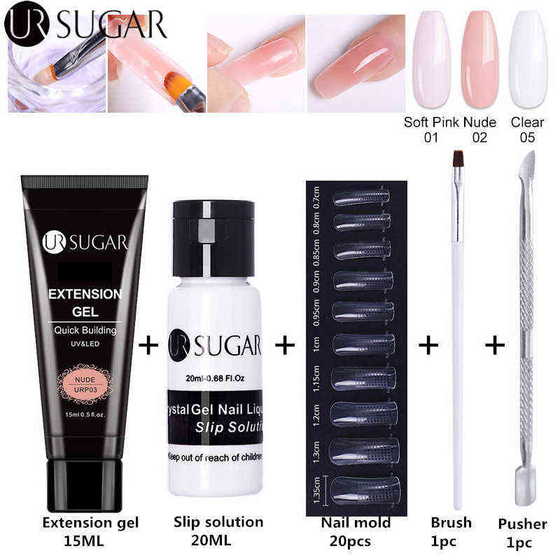 NXY Nail Gel 15ml Extend Set Extension Clear Acrylic Finger Soak Off Uv Varnish 0328