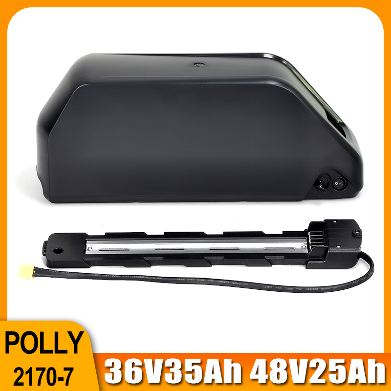 

EBike Battery 21700 POLLY 7 52V 20aH 48V 25AH 36V 30Ah 35Ah Downtube Polly E Bike b attery Pack for Scooter 500W 750W 1000W 1500W