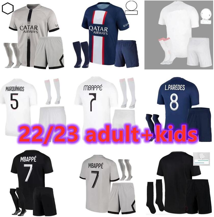 2022 2023 soccer jerseys MBAPPE 7 HAKIMI SERGIO RAMOS WIJNALDUM 21 22 23 PSGs Maillots football shirt men kids kit set with socks uniform enfants maillot de foot
2022 2023 soccer jerseys MBAPPE 7 HAKIMI SERGIO RAMOS WIJNALDUM 21 22 23 PSGs Maillots football shirt men kids kit set with socks uniform enfants maillot de foot
