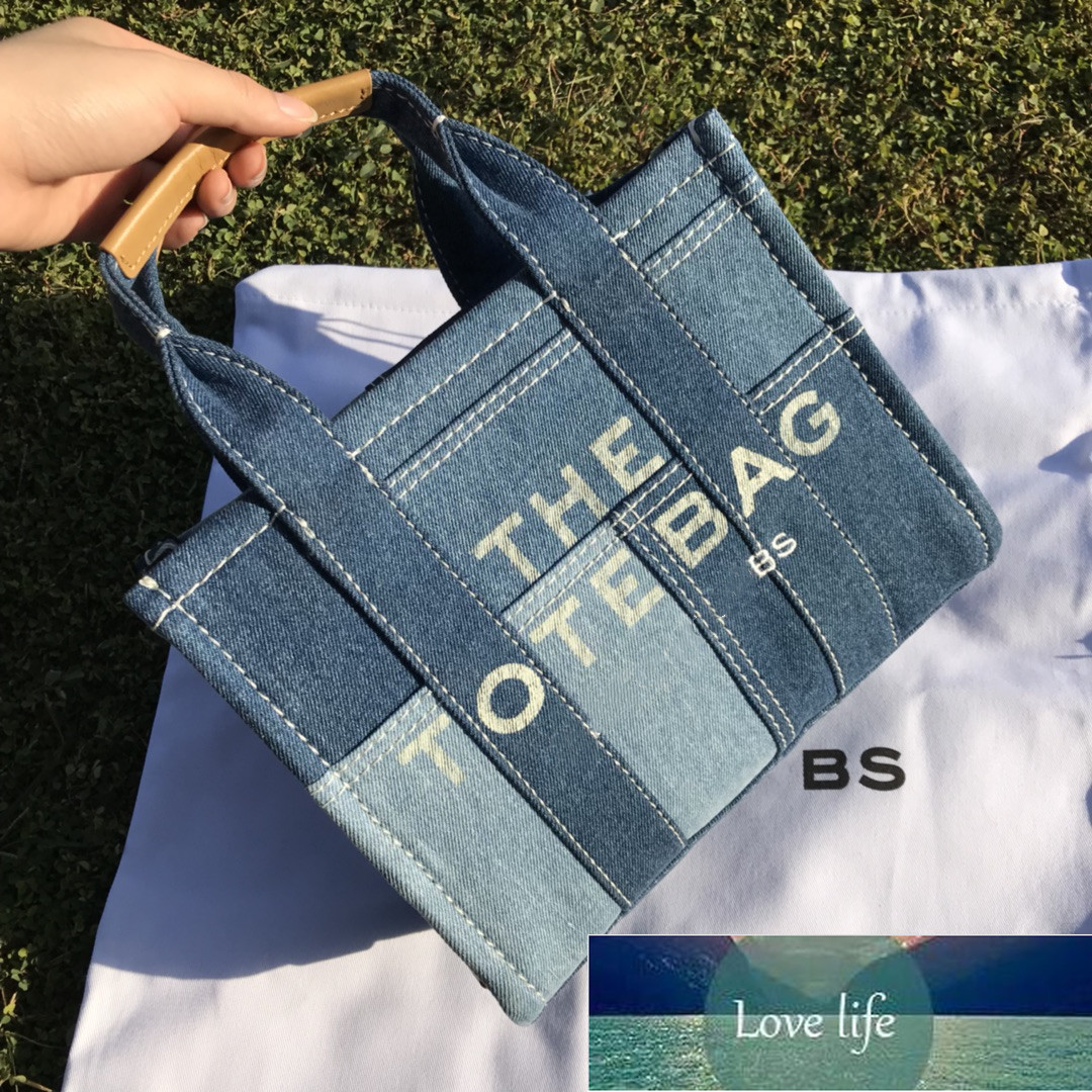 Niche Denim Tote Bag Autumn and Winter New Large Capacity Commuter Canvas Bag High Sense Shoulder Bags, Blue
Niche Denim Tote Bag Autumn and Winter New Large Capacity Commuter Canvas Bag High Sense Shoulder Bags, Blue