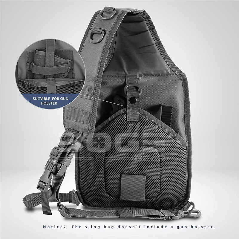 Tactical Sling Shoulder Bags Military Rover Chest Pack for Hunting Hiking EDC Backpack Molle Assault Range Bag Fit 9.7"Pad 220507