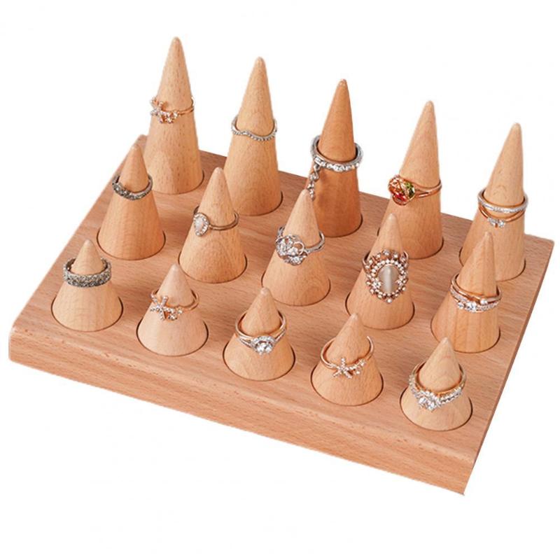 Jewelry Pouches Bags Burr-free Modern Wood Ring Display Support Stand Natural Color Delicate For Dressing RoomJewelry
Jewelry Pouches Bags Burr-free Modern Wood Ring Display Support Stand Natural Color Delicate For Dressing RoomJewelry