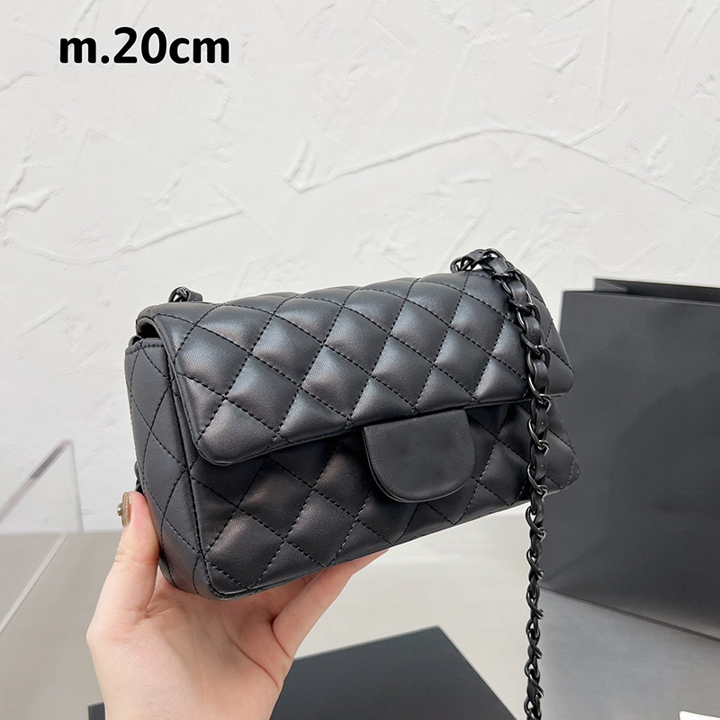 2022Ss W Summer Classic Flap Mini Square Full Black Panda Bags Chain Cross Body Shoulder Quilted Calfskin Leather Outdoor Sacoche Designer, Box
2022Ss W Summer Classic Flap Mini Square Full Black Panda Bags Chain Cross Body Shoulder Quilted Calfskin Leather Outdoor Sacoche Designer, Box