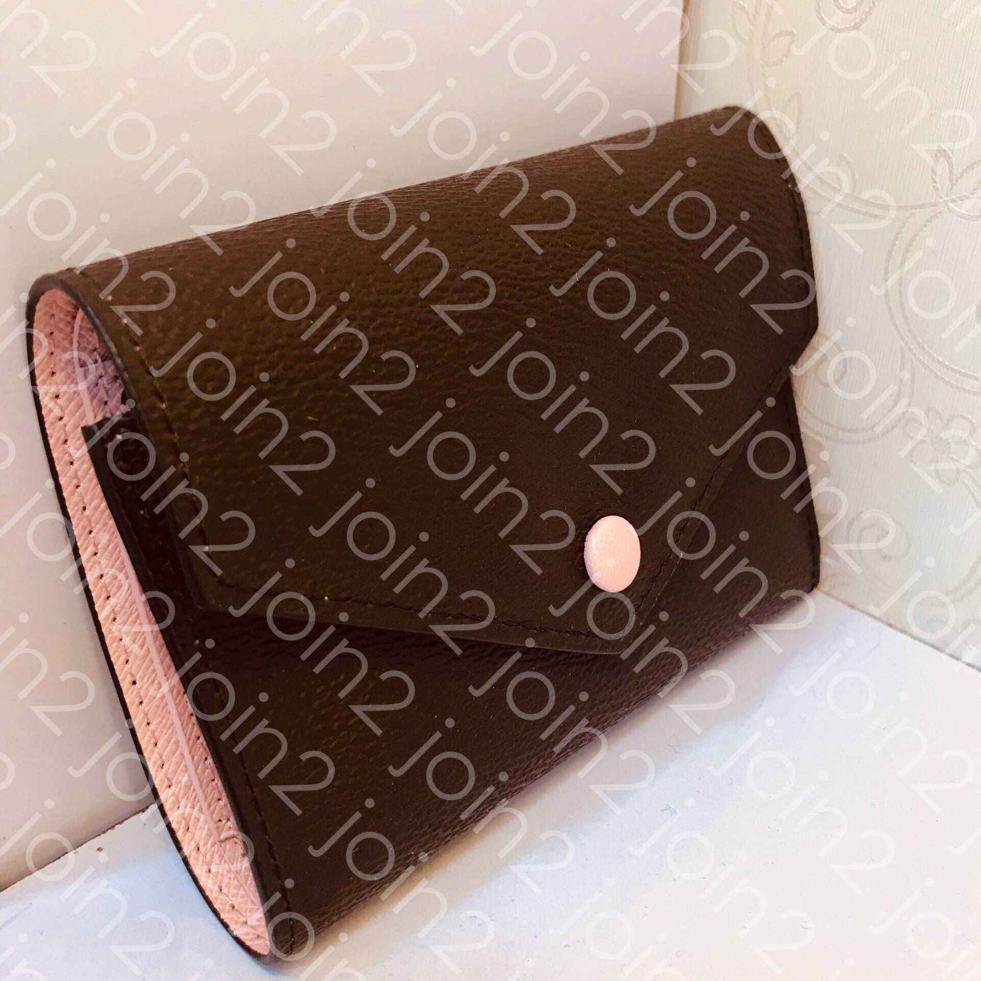 VICTORINE WALLET Short Coin Purse Credit Card Holder Cash Compact Wallet Canvas M41938, Brown flowers (pink lining)
VICTORINE WALLET Short Coin Purse Credit Card Holder Cash Compact Wallet Canvas M41938, Brown flowers (pink lining)