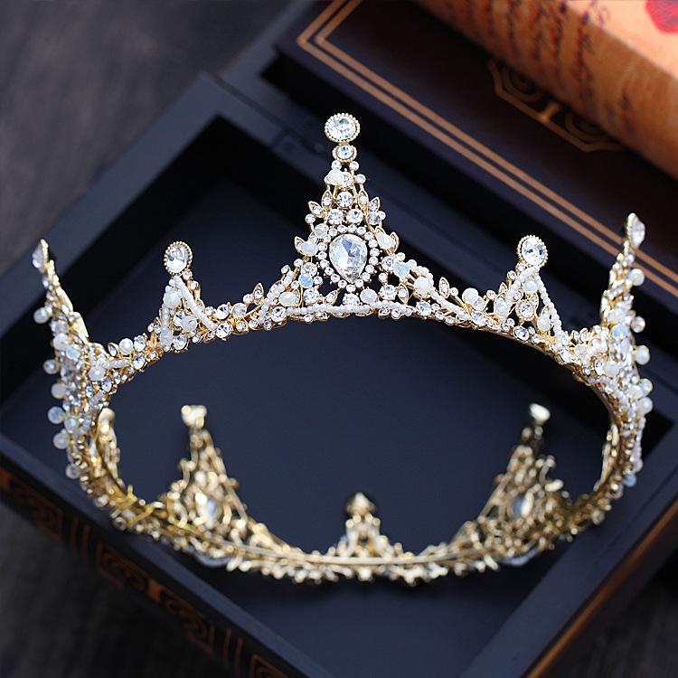 Hair Clips & Barrettes European Style Gold Bridal Big Crown Wedding Prom Tiara Piece Women Accessories JewelryHair
Hair Clips & Barrettes European Style Gold Bridal Big Crown Wedding Prom Tiara Piece Women Accessories JewelryHair
