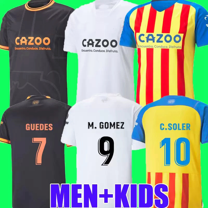 22 23 valencia soccer jerseys GUEDES GAMEIRO camisetas de futbol RODRIGO M.Gomez Gaya men kids kit football shirts 2022 2023 Rivero C.SOLER Cheryshev home AWAY third
22 23 valencia soccer jerseys GUEDES GAMEIRO camisetas de futbol RODRIGO M.Gomez Gaya men kids kit football shirts 2022 2023 Rivero C.SOLER Cheryshev home AWAY third