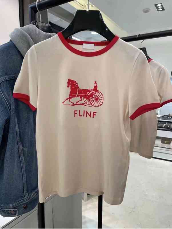 T-Shirt 2022 early spring women' clothing CE Jiachao brand carriage letter printing round neck loose cotton Tshirt, Apricot
T-Shirt 2022 early spring women' clothing CE Jiachao brand carriage letter printing round neck loose cotton Tshirt, Apricot