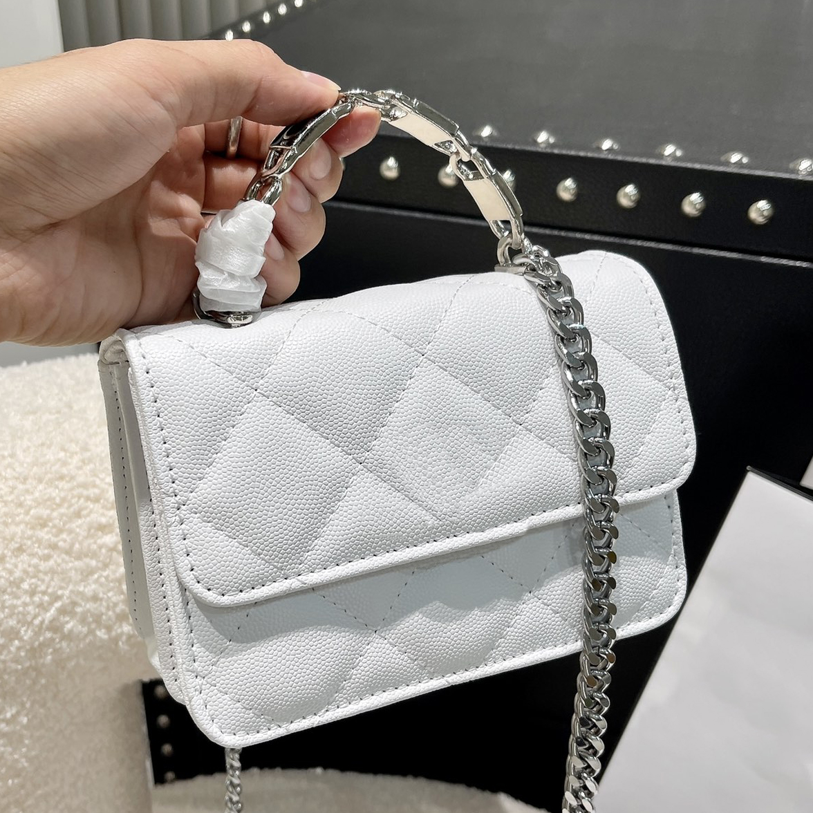 Top Quality Evening Bags Cross Body Wallets Leather Patchwork New Women handbag shoulder bag designer handbags fashion bag wallet phone bagg CC white, Original box
Top Quality Evening Bags Cross Body Wallets Leather Patchwork New Women handbag shoulder bag designer handbags fashion bag wallet phone bagg CC white, Original box