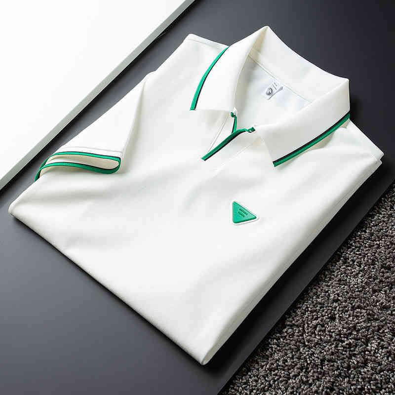 High Quality Polo Shirt Men's Short Sleeve Tshirt Slim Fit Mercerized bv Lapel POLO t shirt Business Men and Women Summer Thin TShirts Tops, White
High Quality Polo Shirt Men's Short Sleeve Tshirt Slim Fit Mercerized bv Lapel POLO t shirt Business Men and Women Summer Thin TShirts Tops, White