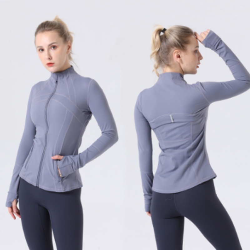 women's Fashion jacket Spring and Autumn Tight-fitting Thin Sportswear Training Running Gym lu-088 Yoga solid color cardigan, L017
women's Fashion jacket Spring and Autumn Tight-fitting Thin Sportswear Training Running Gym lu-088 Yoga solid color cardigan, L017