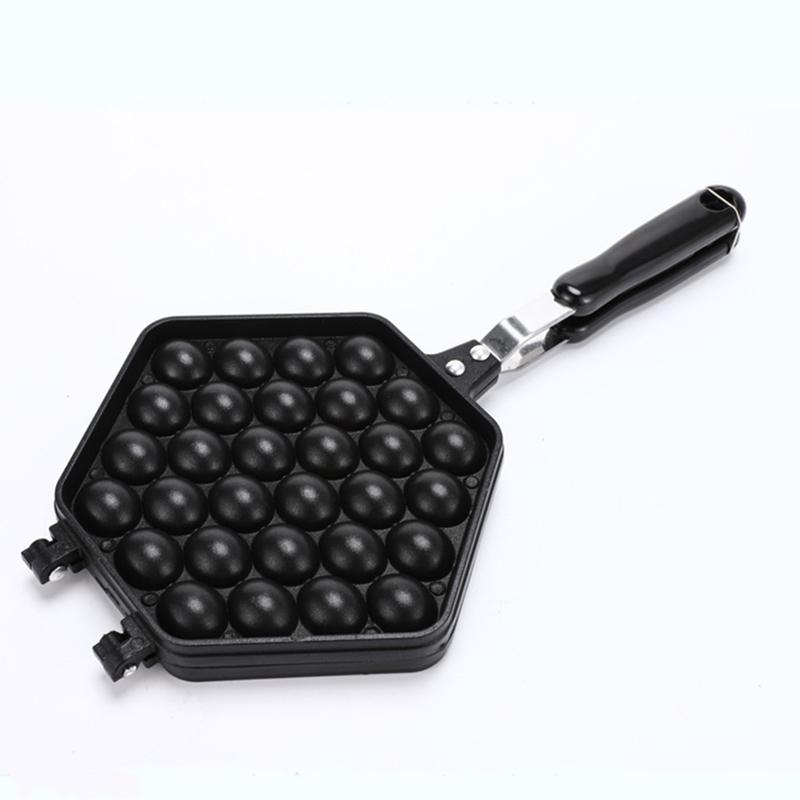 Bread Makers QQ Egg Bubble Cake Baking Pan Mold Eggettes Roller Iron Aluminum Hongkong Waffle Maker Mould Non-stick Coating DIY Muffins Plat
Bread Makers QQ Egg Bubble Cake Baking Pan Mold Eggettes Roller Iron Aluminum Hongkong Waffle Maker Mould Non-stick Coating DIY Muffins Plat