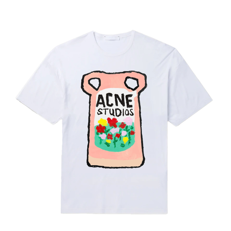 Mens AC Studios Street Fashion Short Sleeve Tshirt Graffiti Printed Brand High Street Loose Hiphop Casual Tshirt 220614, White
Mens AC Studios Street Fashion Short Sleeve Tshirt Graffiti Printed Brand High Street Loose Hiphop Casual Tshirt 220614, White