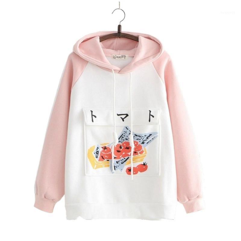 Fleece Harajuku Cartoon Print Pocket Casual Hooded Sweatshirt Women 2022 Winter Full Sleeve Sweet Style Hoodies For Teen Girls Women's & Swe, Blue
Fleece Harajuku Cartoon Print Pocket Casual Hooded Sweatshirt Women 2022 Winter Full Sleeve Sweet Style Hoodies For Teen Girls Women's & Swe, Blue