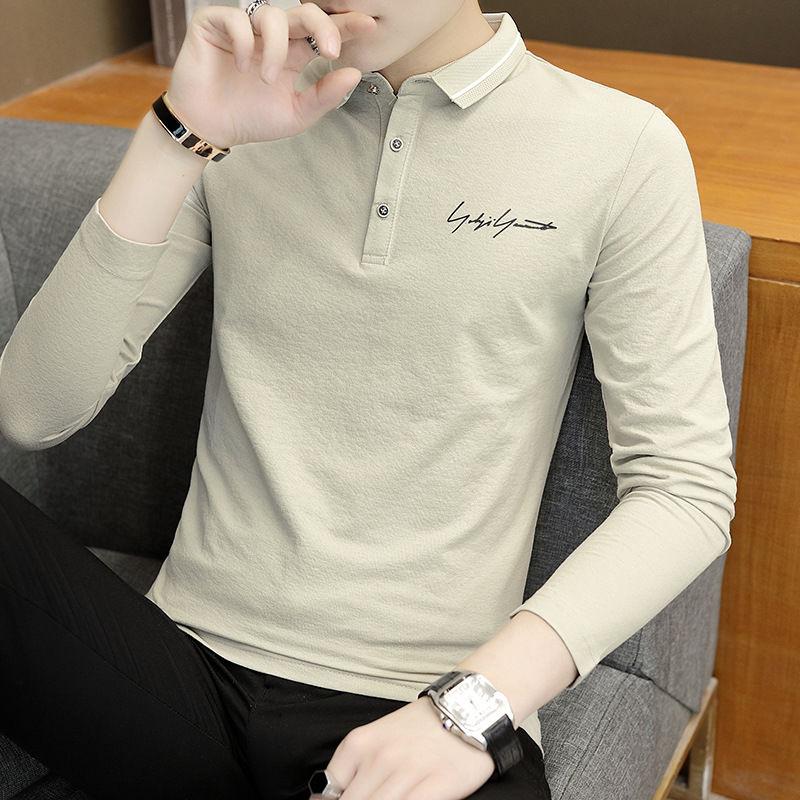 Men's Polos Solid Men Shirt Long Sleeve Clothes Spring And Autumn T-shirts Fit Slim For Man Korean Fashion Clothing E350Men's Men'sMen's, 1605 xing
Men's Polos Solid Men Shirt Long Sleeve Clothes Spring And Autumn T-shirts Fit Slim For Man Korean Fashion Clothing E350Men's Men'sMen's, 1605 xing
