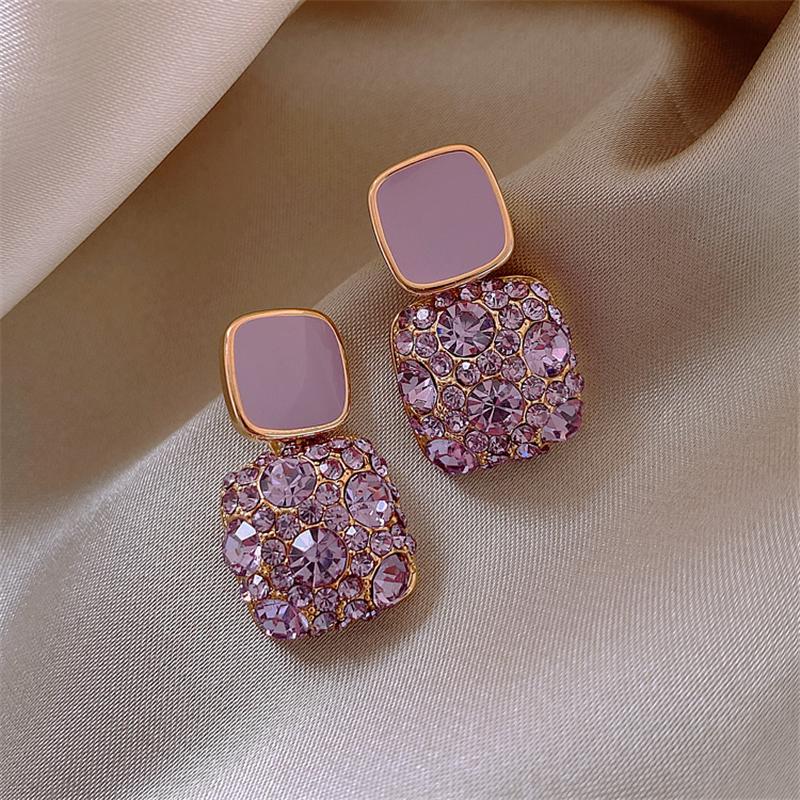 Dangle & Chandelier Fashion Korea 2022 Purple Earrings High End Luxury Shiny Zircon Drop For Women Trend Hanging Girls Gift JewelryDangle
Dangle & Chandelier Fashion Korea 2022 Purple Earrings High End Luxury Shiny Zircon Drop For Women Trend Hanging Girls Gift JewelryDangle