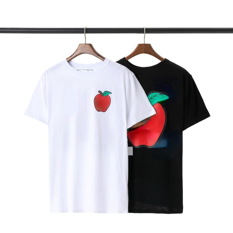 Mens Designer T Shirt Tees Women White Black Summer Apple Arrow Printed Short Sleeve T-shirts Unisex Clothing Tops Apparel
Mens Designer T Shirt Tees Women White Black Summer Apple Arrow Printed Short Sleeve T-shirts Unisex Clothing Tops Apparel