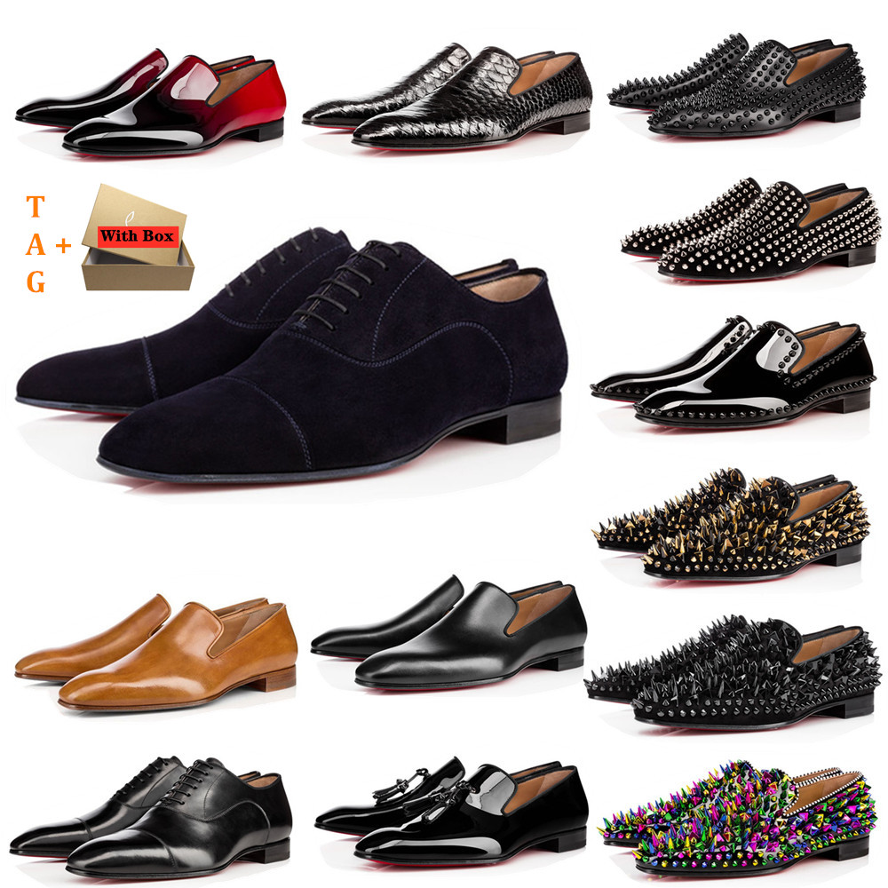 Man Red Bottoms Shoes Designers Low Flat Rivets Embroidery Mens Business Banquet Dress Shoe Luxurys Patent Suede Stylist Spikes Genuine Leather Sneakers 222052, Dark grey
Man Red Bottoms Shoes Designers Low Flat Rivets Embroidery Mens Business Banquet Dress Shoe Luxurys Patent Suede Stylist Spikes Genuine Leather Sneakers 222052, Dark grey
