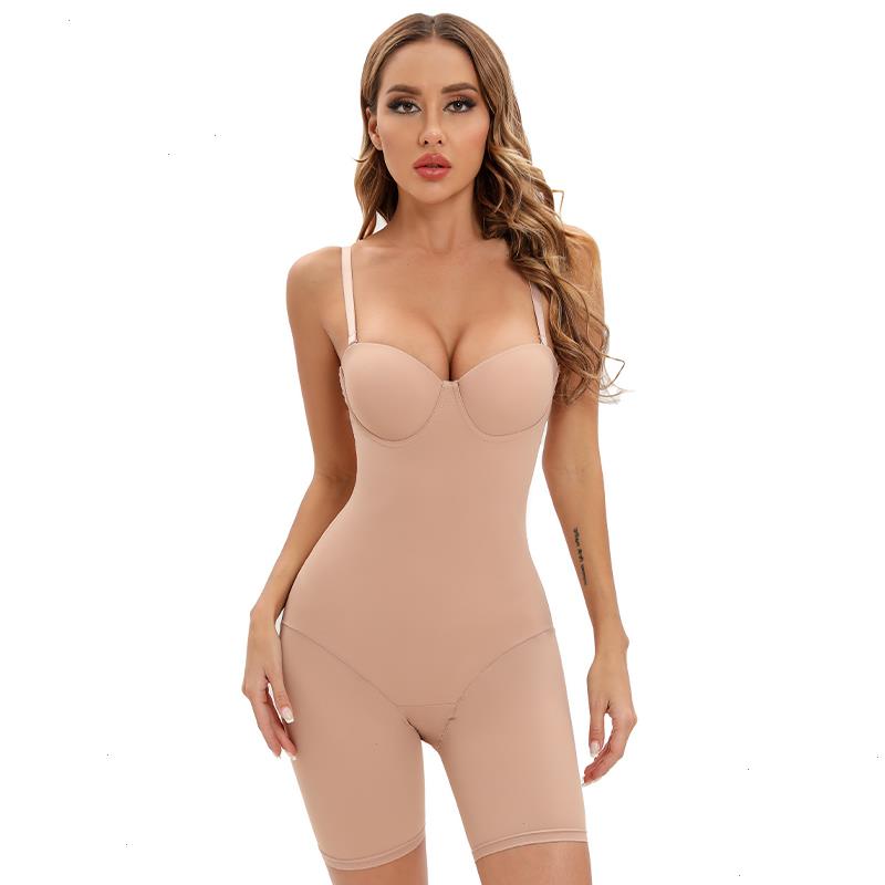 Women Body Shaper Bodysuit Skinny Romper Shapewear With Underwire Cup Stretch Bodys Black Jumpsuit, Beige
Women Body Shaper Bodysuit Skinny Romper Shapewear With Underwire Cup Stretch Bodys Black Jumpsuit, Beige