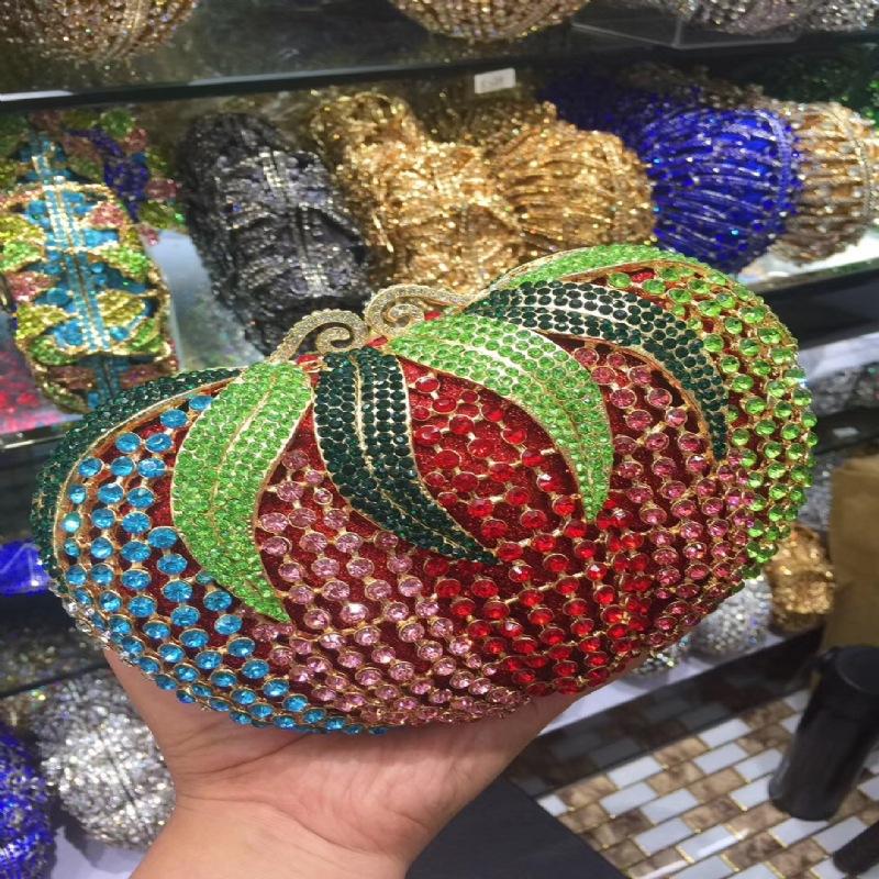Evening Bags XIYUAN Tomato Colorful Gold Diamond Woman Prom Handbag Crystal Lady Bridal Bag Female Birthday Banquet Clutches Wallets, Show as picture
Evening Bags XIYUAN Tomato Colorful Gold Diamond Woman Prom Handbag Crystal Lady Bridal Bag Female Birthday Banquet Clutches Wallets, Show as picture