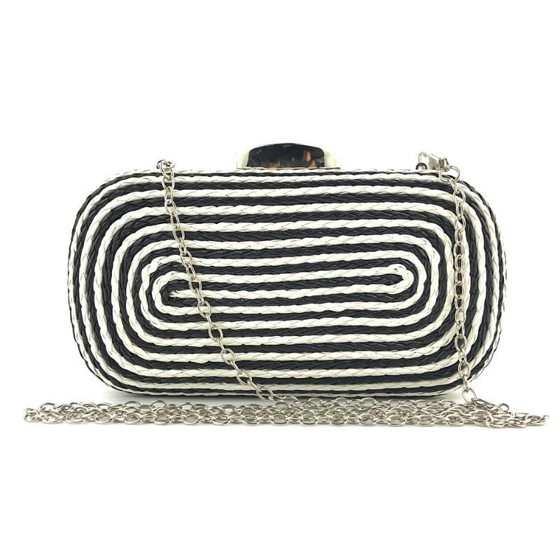 Evening Bags Fashionable Women's Handbag Hand Woven Pu Chain Bag Solid Color One Shoulder Dinner BagEvening, Black
Evening Bags Fashionable Women's Handbag Hand Woven Pu Chain Bag Solid Color One Shoulder Dinner BagEvening, Black