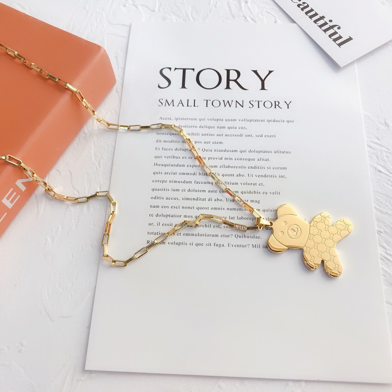 Luxury Design Necklace 18K Gold Plated Stainless Steel Necklaces Choker Chain Letter Pendant Fashion Womens Wedding Jewelry Accessories X395
Luxury Design Necklace 18K Gold Plated Stainless Steel Necklaces Choker Chain Letter Pendant Fashion Womens Wedding Jewelry Accessories X395