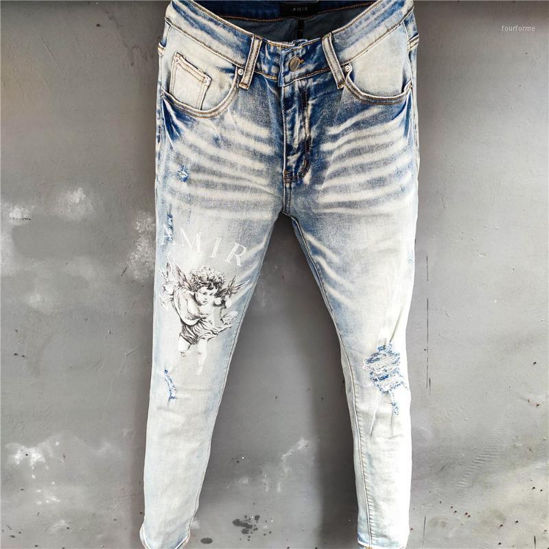 Men's Jeans Summer Graphic Mens Stretch Skinny High Street Stacked Men Hombre Quality Angel Print Hip Hop JeansMen's, Picture
Men's Jeans Summer Graphic Mens Stretch Skinny High Street Stacked Men Hombre Quality Angel Print Hip Hop JeansMen's, Picture