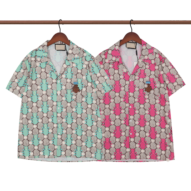 2022 Europe mens Polos shirts paris designer luxury men strawberry pineapple print Casual Shirt Cool Hip hop Short Sleeve classical letter Printing Designers Tee, Customize
2022 Europe mens Polos shirts paris designer luxury men strawberry pineapple print Casual Shirt Cool Hip hop Short Sleeve classical letter Printing Designers Tee, Customize