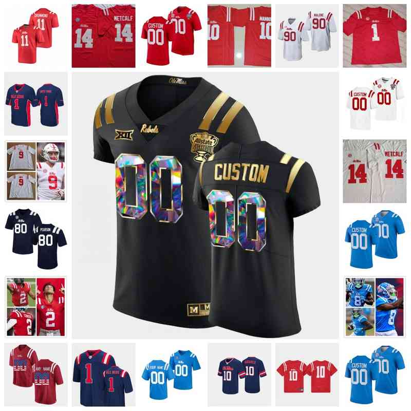 Xflsp Custom Ole Miss Rebels Football Jersey 12 Jakivuan Brown 6 Miles Battle 10 John Rhys Plumlee 3 Reese 22 Deantre Prince Grant Tisdale, Navy3
Xflsp Custom Ole Miss Rebels Football Jersey 12 Jakivuan Brown 6 Miles Battle 10 John Rhys Plumlee 3 Reese 22 Deantre Prince Grant Tisdale, Navy3