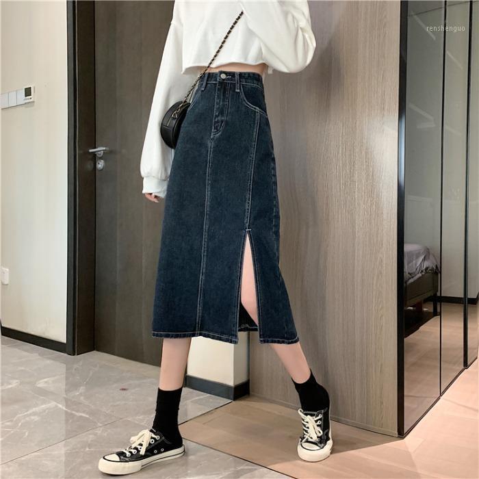 Skirts One Meter Five Short Women' Split Denim Skirt Mid Length 2022 Spring Small A-line 150, See chart
Skirts One Meter Five Short Women' Split Denim Skirt Mid Length 2022 Spring Small A-line 150, See chart