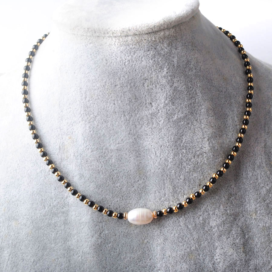 Round Mixed Glass Beaded Choker Necklace For Women Short Boutique Natural Pearl Pendant Custom Neck Chains Wed Gift BF319
Round Mixed Glass Beaded Choker Necklace For Women Short Boutique Natural Pearl Pendant Custom Neck Chains Wed Gift BF319