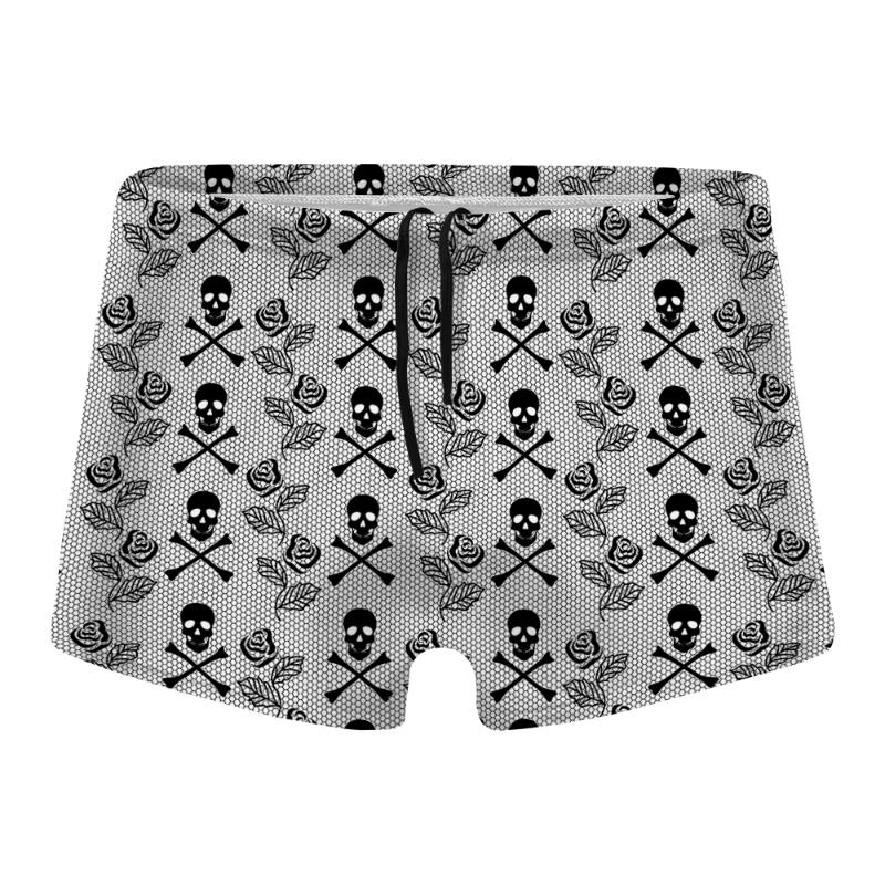 Men's Shorts Summer Men Swimming Trunks Boy Swimsuit Funny Skull Spring Surfing Swimwear Boxer, White;black
Men's Shorts Summer Men Swimming Trunks Boy Swimsuit Funny Skull Spring Surfing Swimwear Boxer, White;black
