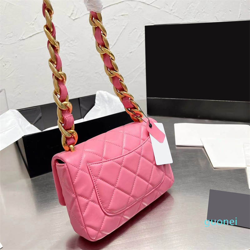 Designer -top quality designers bag luxurys women underarm bags thick chain shoulder bag large capacity handbag lady square leather wallet, Pink
Designer -top quality designers bag luxurys women underarm bags thick chain shoulder bag large capacity handbag lady square leather wallet, Pink