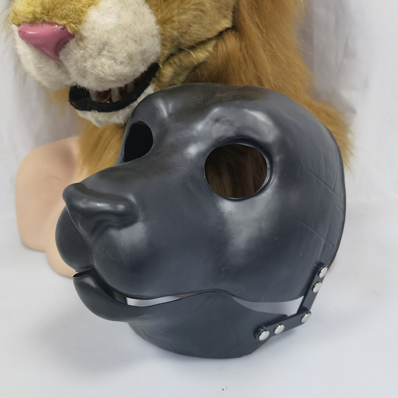 Party Masks DIY animal moving mouth blank mask mould base mold of cartoon lion s 220823 - view 5