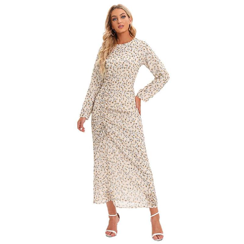 Casual Dresses Corset Drawstring Waist Elegant Long Sleeve Printed Dress Autumn Dresses -XXL, Dark blue
Casual Dresses Corset Drawstring Waist Elegant Long Sleeve Printed Dress Autumn Dresses -XXL, Dark blue
