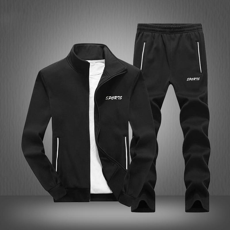 Men' Tracksuits Men' Set Spring Men Sportswear 2 Piece Sporting Suit Jacket Pant Sweatsuit Male Slim Fit Clothing Tracksuit CasualMen, Lq999 grey
Men' Tracksuits Men' Set Spring Men Sportswear 2 Piece Sporting Suit Jacket Pant Sweatsuit Male Slim Fit Clothing Tracksuit CasualMen, Lq999 grey