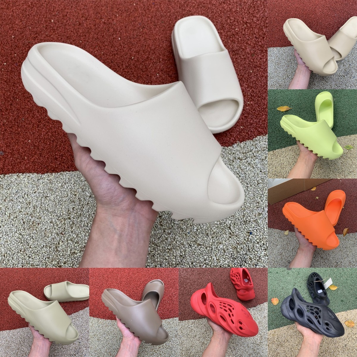 Designers Slides Slippers Desert Sand Summer Brown Flat Men Women Beach Resin Slide Sandal Graffiti Bone Rubber MXT Moon Gray Mineral Blue Vermillion Red Brand Shoes, Please contact us
Designers Slides Slippers Desert Sand Summer Brown Flat Men Women Beach Resin Slide Sandal Graffiti Bone Rubber MXT Moon Gray Mineral Blue Vermillion Red Brand Shoes, Please contact us