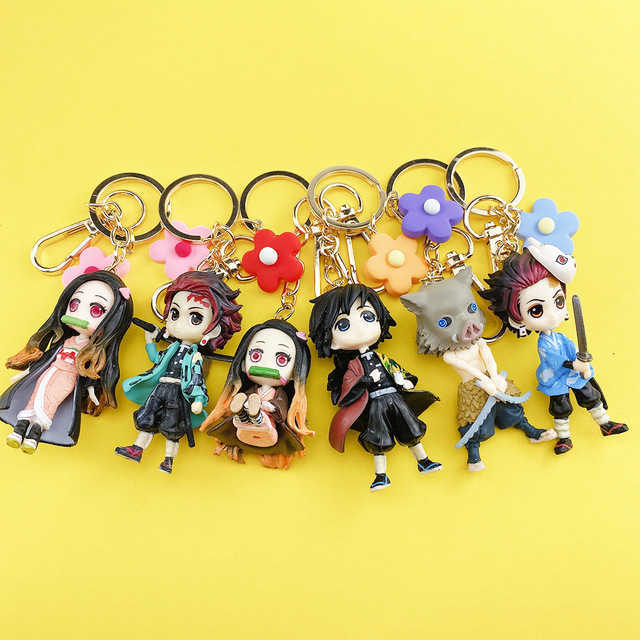 Anime Kimetsu No Yaiba Keychains Accessories, Tanjirou Nezuko Figures, Demon Slayer Action Figure, Toy Teychains,Car Key Ring,Gift
Anime Kimetsu No Yaiba Keychains Accessories, Tanjirou Nezuko Figures, Demon Slayer Action Figure, Toy Teychains,Car Key Ring,Gift