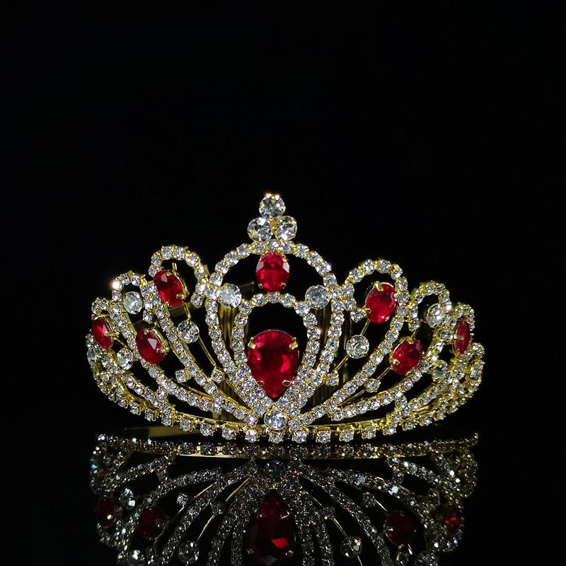 Hair Clips & Barrettes European And American Crown Accessories Bridal Wedding Headdress Glass Crystal Princess Jewelry
Hair Clips & Barrettes European And American Crown Accessories Bridal Wedding Headdress Glass Crystal Princess Jewelry