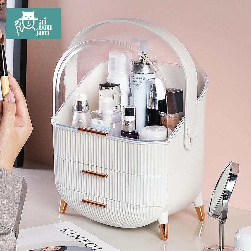Storage Boxes & Bins Women's Cosmetic Bag And Organization Jewelry Box Makeup Single Drawer Type Desktop Dust-proof Care Product Finishing, White
Storage Boxes & Bins Women's Cosmetic Bag And Organization Jewelry Box Makeup Single Drawer Type Desktop Dust-proof Care Product Finishing, White