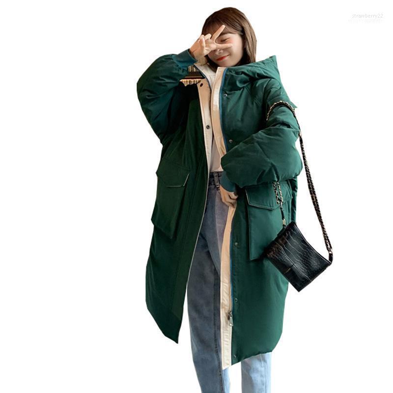 Women's Down & Parkas Cotton Coat Women Winter Jacket Parka Loose Warm Thick Long Coats 2022 Femme Casual Hooded Oversize OK3961 Stra22, Gray
Women's Down & Parkas Cotton Coat Women Winter Jacket Parka Loose Warm Thick Long Coats 2022 Femme Casual Hooded Oversize OK3961 Stra22, Gray