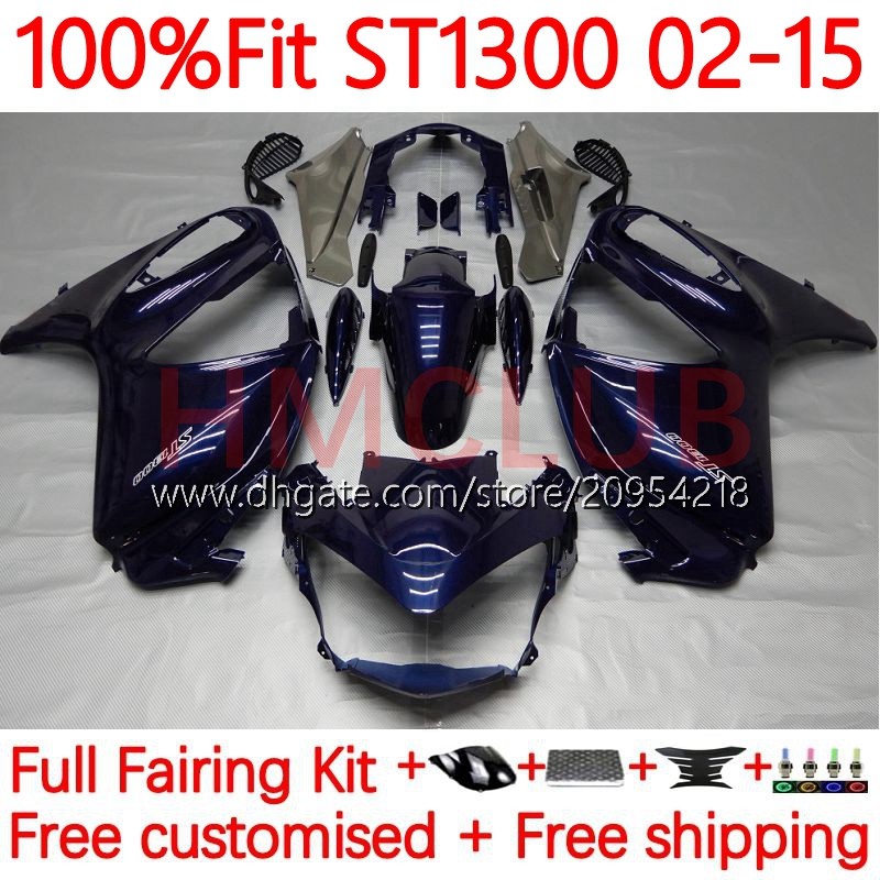 Injection Fairings For HONDA ST1300 Pan European STX1300 02-15 14No.62 STX ST 1300 ST-1300 02 03 04 05 06 07 08 STX-1300 2009 2010 2011 2012 2013 2014 2015 Body dark blue, No. 1
Injection Fairings For HONDA ST1300 Pan European STX1300 02-15 14No.62 STX ST 1300 ST-1300 02 03 04 05 06 07 08 STX-1300 2009 2010 2011 2012 2013 2014 2015 Body dark blue, No. 1