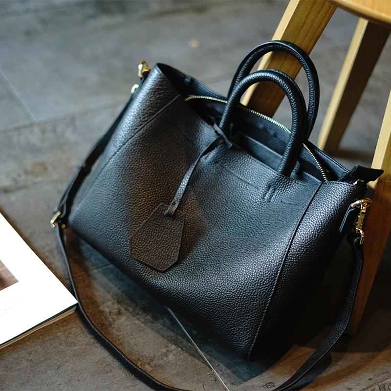 Evening Bags Women Classic Handbag Top Hide Natural Italy Supple Calf Leather Limited Production Large Handle Tote Bag WB958Evening, Black
Evening Bags Women Classic Handbag Top Hide Natural Italy Supple Calf Leather Limited Production Large Handle Tote Bag WB958Evening, Black
