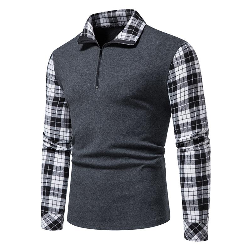 Men's Polos Shirts For Large Men Mens Spring Summer Casual Fashion Long Sleeve Lapel Plaid TShirt T ShirtsMen's, Black
Men's Polos Shirts For Large Men Mens Spring Summer Casual Fashion Long Sleeve Lapel Plaid TShirt T ShirtsMen's, Black