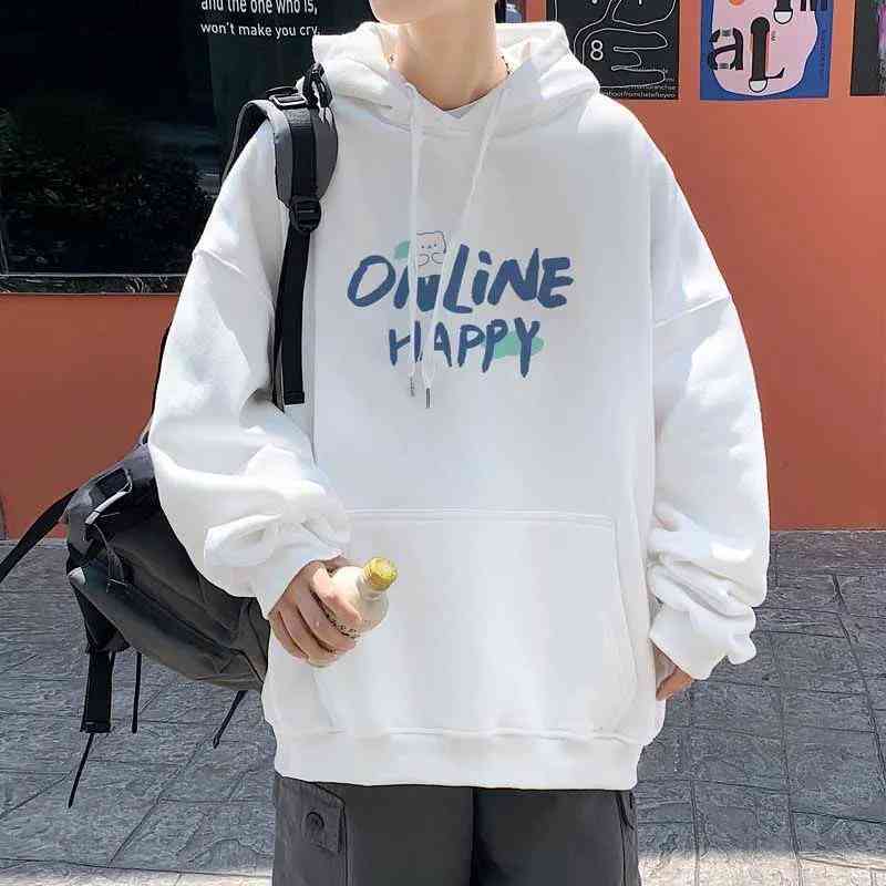 Cotton Sweater Men' 2022 Spring and Autumn New Korean Hooded Sweater Thin Loose Couple Coat, Thin white
Cotton Sweater Men' 2022 Spring and Autumn New Korean Hooded Sweater Thin Loose Couple Coat, Thin white
