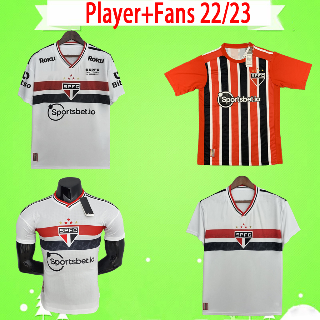 Fans Player version 2022 2023 Sao Paulo soccer jerseys Adult mens 22 23 HERNANES goalkeeper football shirt camisa de futebol FC PATO Alves Home away third thai quality, Fans version 22/23
Fans Player version 2022 2023 Sao Paulo soccer jerseys Adult mens 22 23 HERNANES goalkeeper football shirt camisa de futebol FC PATO Alves Home away third thai quality, Fans version 22/23
