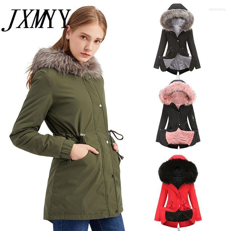 Women' Down & Parkas Women Winter Clothes Lady Coats And Jackets Harajuku Elegant Fashion Warm Outwear Big Fur Collar Long Sleeve Cotton Ka, Gray
Women' Down & Parkas Women Winter Clothes Lady Coats And Jackets Harajuku Elegant Fashion Warm Outwear Big Fur Collar Long Sleeve Cotton Ka, Gray