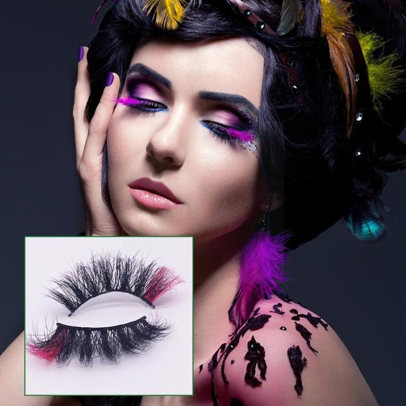 False Eyelashes Colored Natural Real Mink Fluffy Style Long Cosplay Colorful Makeup Eye Eyelash Lash Extension J5S8False
False Eyelashes Colored Natural Real Mink Fluffy Style Long Cosplay Colorful Makeup Eye Eyelash Lash Extension J5S8False