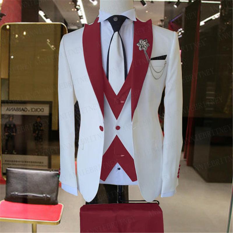 Men's Suits & Blazers Costume Homme Italian Business Slim Fit 3 Pieces Red For Men Groom Prom Tuxedos Groomsmen Blazer Sets WeddingMen's, Beige
Men's Suits & Blazers Costume Homme Italian Business Slim Fit 3 Pieces Red For Men Groom Prom Tuxedos Groomsmen Blazer Sets WeddingMen's, Beige